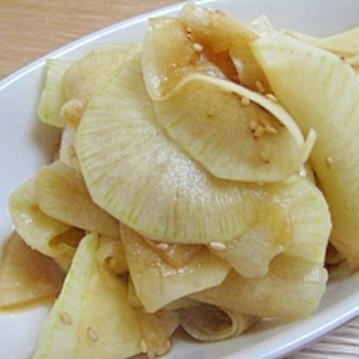 ごま油がおいしい 大根の和え物 レシピ 作り方 By チマリ1028 楽天レシピ